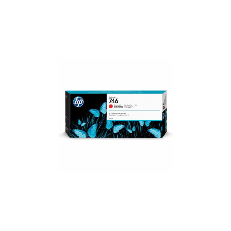 HP 746 300 ml Chromatic Red Ink Cartridge
