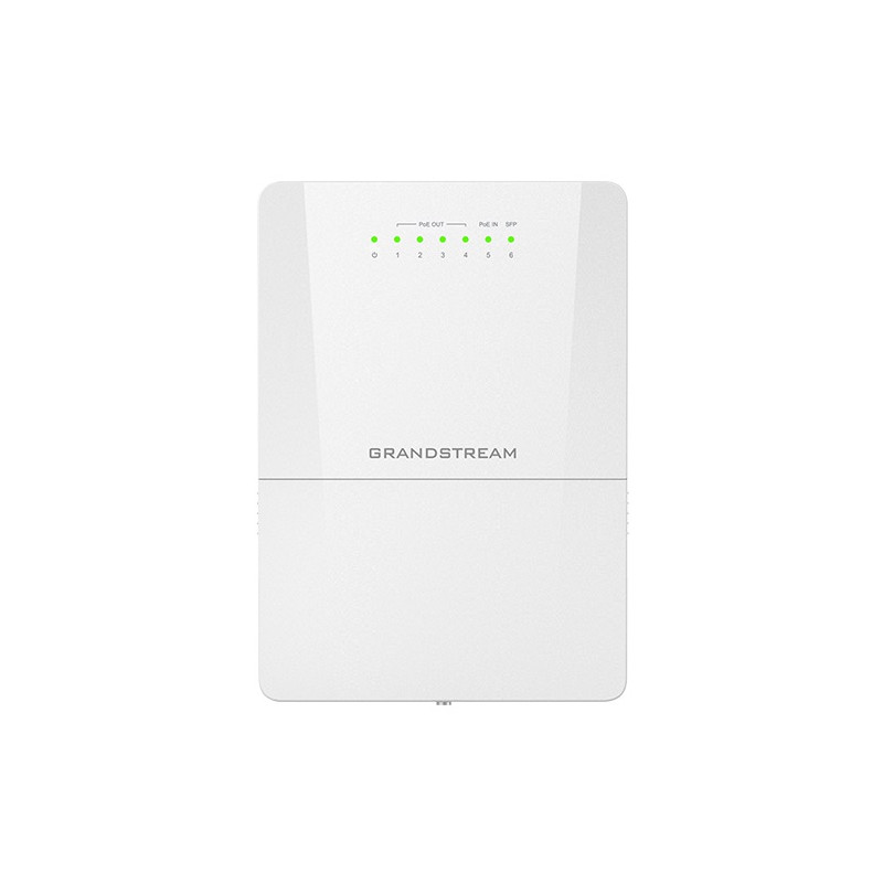 Grandstream GWN7710R vonkajšie L2 managed switch, 5xGbE, SFP, 4xPoE+, IP66