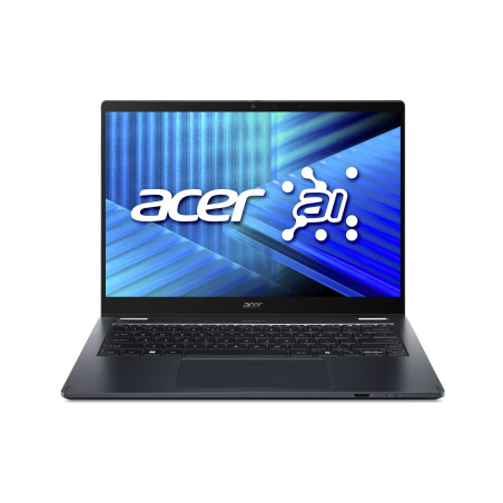Acer TravelMate P4 Spin 14/TMP414RN-55-TCO-51GD/U5-225U/14''/WUXGA/T/16GB/512GB/Intel int/W11P EDU/Bl