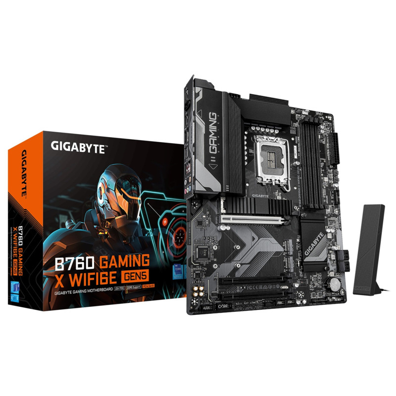 GIGABYTE B760 G X WF6E GEN5