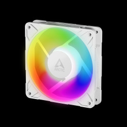 ARCTIC P12 Pre A-RGB (biela) - 120mm A-RGB PWM ventilátor s rozdeľovačom káblov