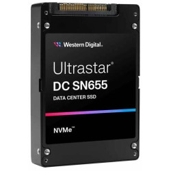 QNAP WD, SSD, Ultrastar SN655, PCIe NVM Gen4, U.3 15mm, 61.44TB, 0TS2510
