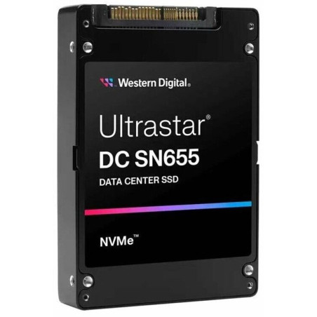 QNAP WD, SSD, Ultrastar SN655, PCIe NVM Gen4, U.3 15mm, 61.44TB, 0TS2510