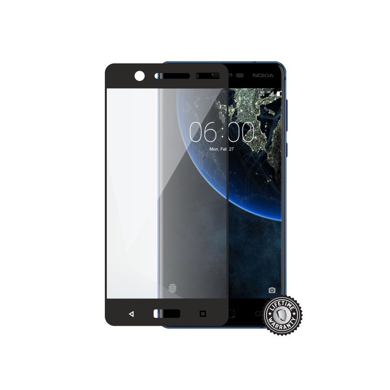 Screenshield™ NOKIA 5 (2017) Tempered Glass protection (full COVER black)