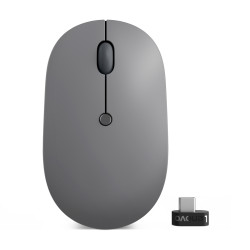 Lenovo Go/Kancelárska/Optická/Bezdrôtová USB/Sivá