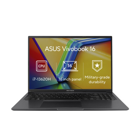 ASUS Vivobook 16/X1605VA-MB1949X/i7-13620H/16,0''/WUXGA/32GB/1TB/UHD/W11P/Black/2R