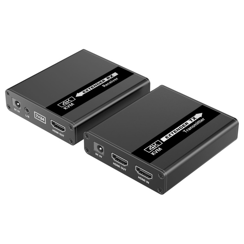 HDMI KVM extender 4K a FULL HD 1080p na 70m, USB