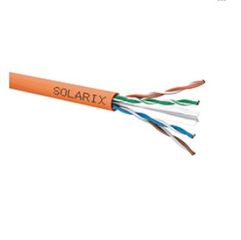 Instalačný kábel Solarix CAT6 UTP LSOHFR B2ca-s1,d1,a1 500m SXKD-6-UTP-LSOHFR-B2ca