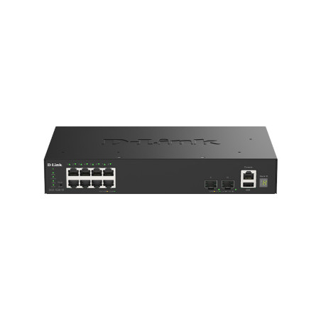 D-Link DGS-1530-10/E 8 port GE + 2 port 10G SFP+ Smart Managed Switch