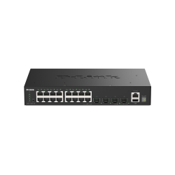 D-Link DGS-1530-20/E 16 Portov GE + 4 Porty 10G SFP+ Smart Managed Switch