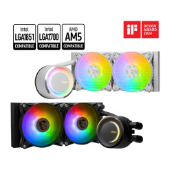 MSI vodný chladič CPU MAG CORELIQUID E240 WHITE