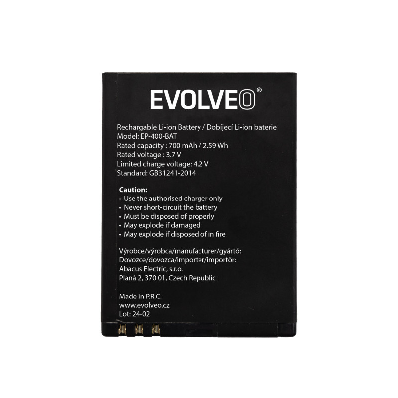 EVOLVEO orig. batéria 700 mAh pre EasyPhone ID/XS (EP-400/550/570)
