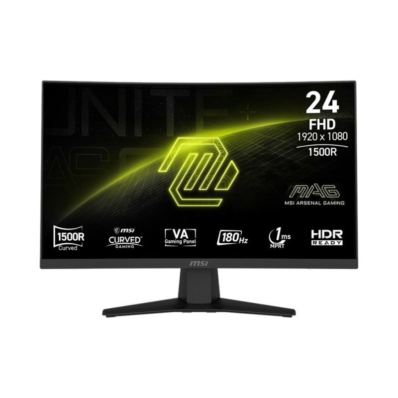 MSI MAG/244C/23,6''/VA/FHD/180Hz/1ms/Čierna/3R