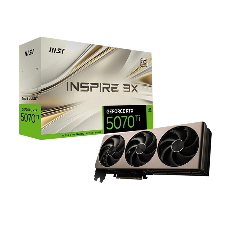 MSI RTX 5070 Tí 16G INSPIRE 3X OC
