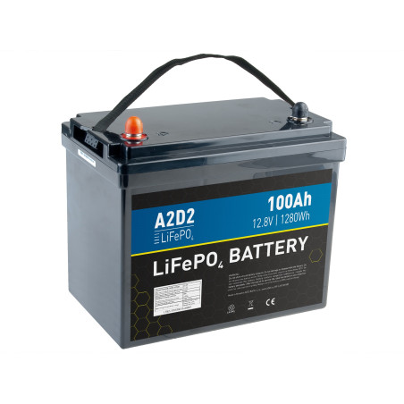 A2D2 batéria LiFePO4 12,8V 100Ah M8 (REPT cells)