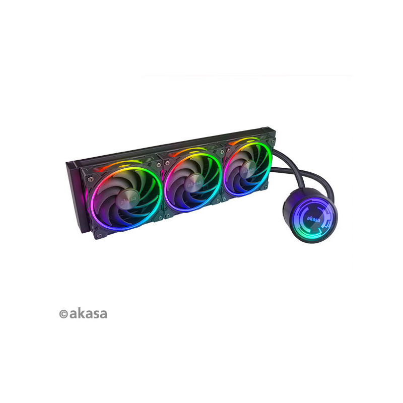 AKASA chladič CPU vodný - SOHO 360 čierny ARGB 1700