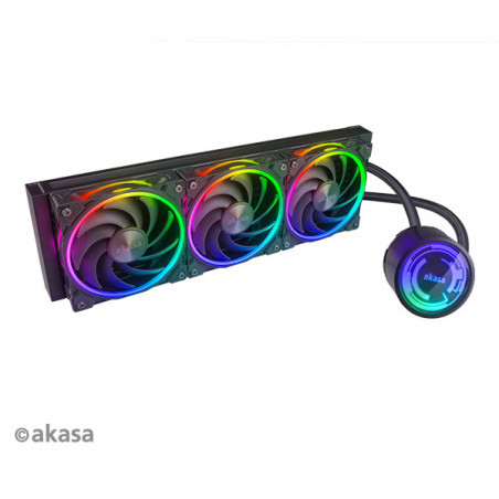 AKASA chladič CPU vodný - SOHO 360 čierny ARGB 1700