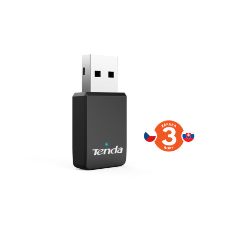 Tenda U11 WiFi AX900 USB adaptér, 886 Mbps, 802.11 ax/ac/b/g/n, Windows, Linux, Ubuntu, autoinstall