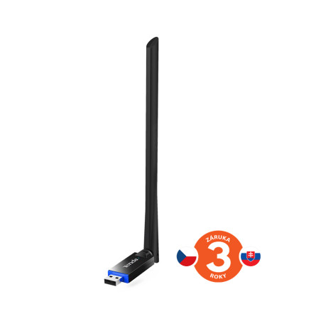 Tenda U11 Pre WiFi AX900 USB adaptér, 886 Mb/s, 802.11 ax/ac/b/g/n, 6 dBi, Windows, Linux, Ubuntu