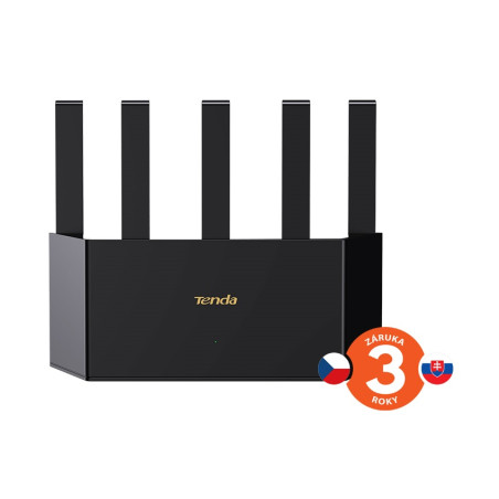 Tenda TE6L Pre BE5100 WiFi 7 Mesh Router, 2.5 G WAN port, 5011 Mb/s, 3x GLAN, VPN, WPA3, Wi-Fi +, CZ app