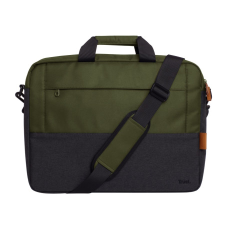 TRUST LISBOA 16'' LAPTOP BAG - GREEN