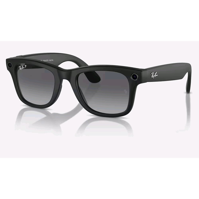 Meta Ray-Ban Wayfarer, AI okuliare, Matte Black, Polarized Gradient Graphite