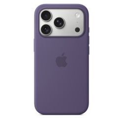 iPhone 17 Pre Silicone Case with MS – Purple Fog