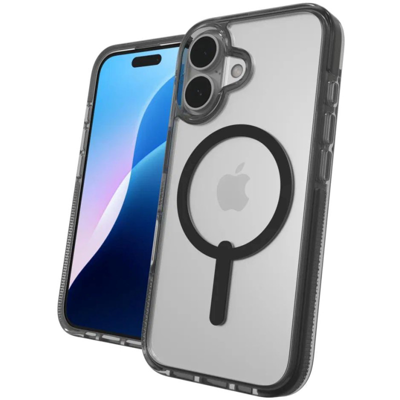 ZAGG kryt Santa Cruz Snap Apple iPhone 16 Plus Čierny