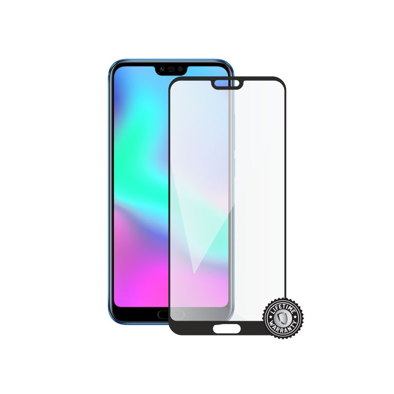 Screenshield HUAWEI Honor 10 Tempered Glass protection (full COVER black)