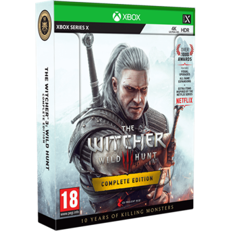XSX - The Witcher 3: The Wild Hunt - Complete Edition + 10. Anniversary Steelbook