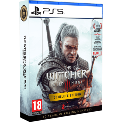 PS5 - The Witcher 3: The Wild Hunt - Complete Edition + 10th Anniversary Steelbook