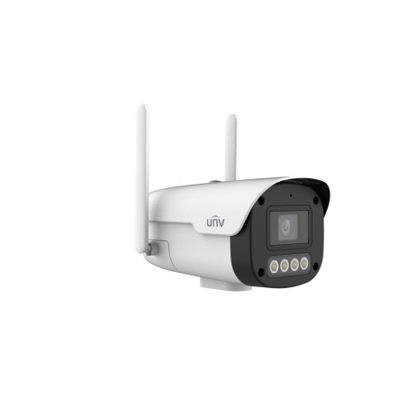 Uniview IPC2A14LP-ADF40KC-4G-E LTE 4MPx bullet vonkajší, 79 °, Smart IR 50 m + Biely 30 m