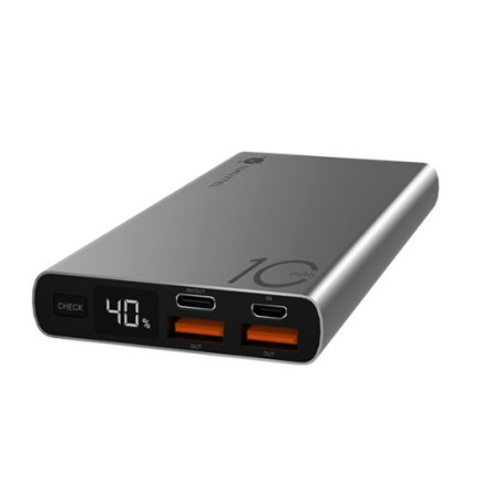 Powerbanka NAVITEL PWR10 AL strieborná s kapacitou 10000 mAh