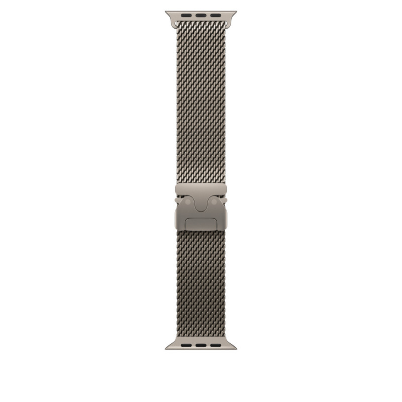 Watch Acc/49/Natural Titanium Milanese Loop - M