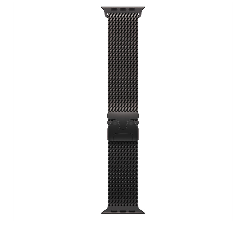 Watch Acc/49/Black Titanium Milanese Loop - L