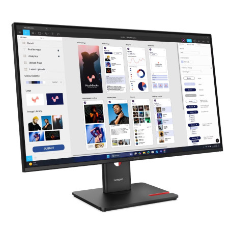 Lenovo ThinkVision/T32UD-40/31,5''/IPS/4K UHD/60Hz/4ms/Čierna/3R