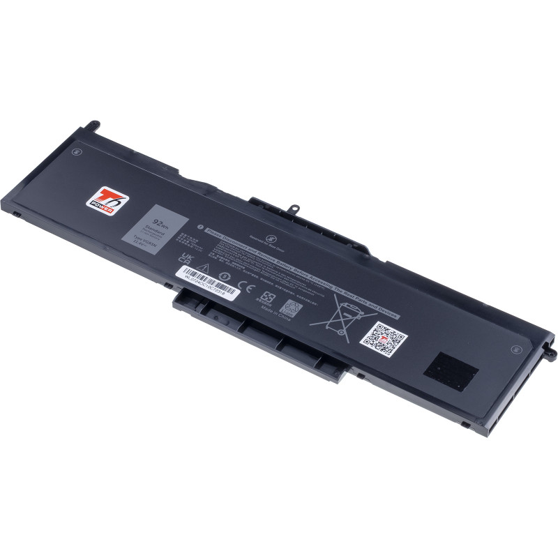 Batéria T6 Power pre Dell Latitude 5580, 5591, Precision 3520, 3530, 8070mAh, 92Wh, 6cell, Li-pol
