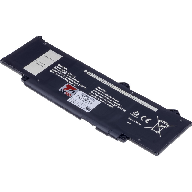 Batéria T6 Power pre Dell Latitude 5340, 5440, 5540, Precision 3480, 4730mAh, 54Wh, 3cell, Li-poly