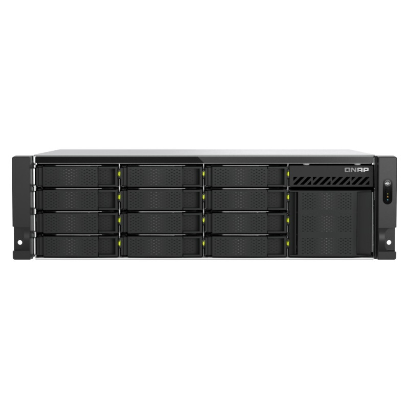 QNAP TS-h1655XeU-RP-8G (8core 2,8GHz, 8GB RAM, 12x SATA + 4x E1.S/M.2, 2x PCIe, 2x 2,5GbE, 1x 10GbE)