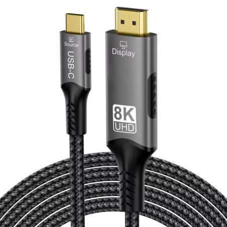 PremiumCord USB-C na HDMI kábel, 2m