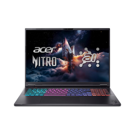 Acer Nitro 18 AI/AN18-61-R3GE/AI9-365/18''/2560x1600/32GB/1TB/RTX 5070Ti/W11H/Black/2R