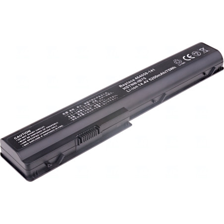 Batéria T6 Power pre HP Pavilion dv7-1000, dv7-2000, dv7-3000, dv8-1000 série, 5200mAh, 75Wh, 8cell