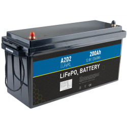 A2D2 batéria LiFePO4 12,8V 200Ah M8 (REPT cells)