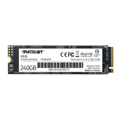 PATRIOT P310/240GB/SSD/M.2 NVMe/5R