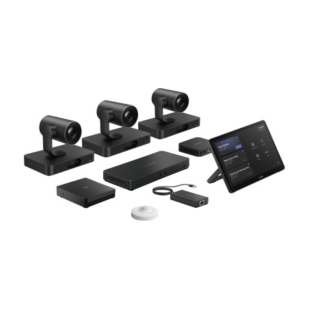 Yealink MVC S98-C5U-004, Microsoft Teams pre extra veľké zased. priestory, 3x kamera, dotykový panel