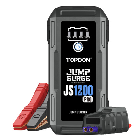 Car Jump Starter JumpSurge 1200 PRO/10000mAh/max výstupný prúd 1800A/2xUSB-A/USB-C/DC Jack