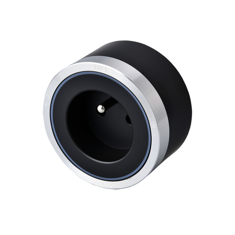 Zásuvkový modul Viking A30SB, strieborno-čierna/výstupy - 1xAC/výkon až 2500W/230V,16A,50Hz/Zásuvka typ