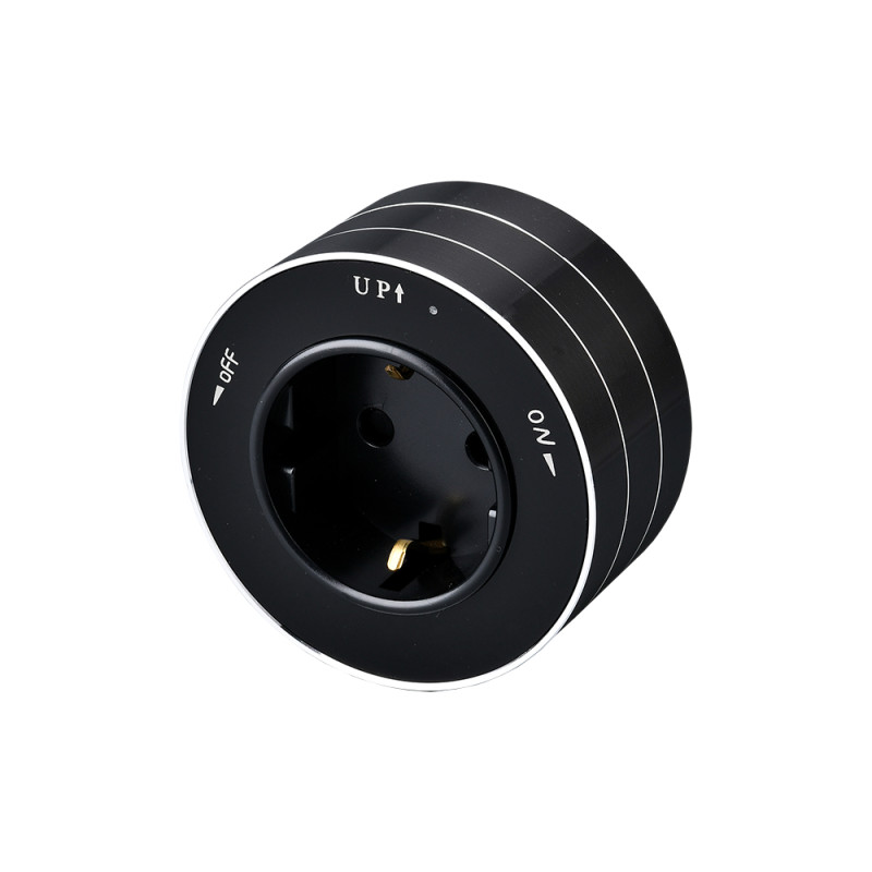 Zásuvkový modul Viking A40B, čierna/výstupy - 1xAC/výkon až 2500W/230V,16A,50Hz/Zásuvka typu E