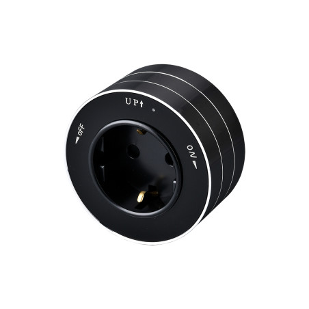 Zásuvkový modul Viking A40B, čierna/výstupy - 1xAC/výkon až 2500W/230V,16A,50Hz/Zásuvka typu E