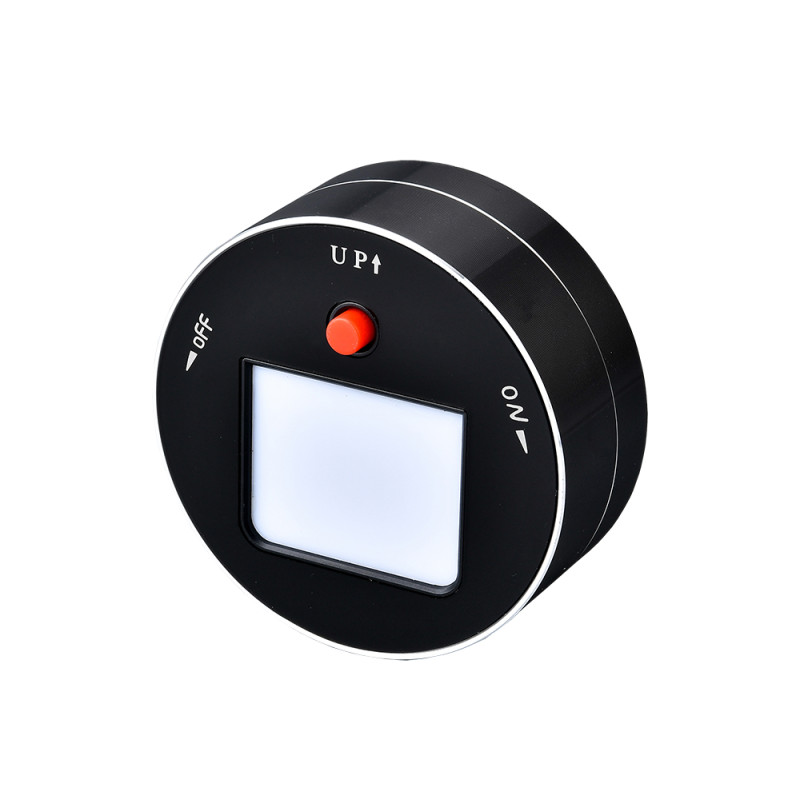 Zásuvkový modul Viking A10B, čierna/ LED svetlo 3W/230V,16A,50Hz